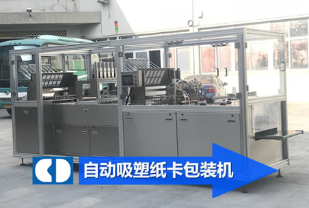 CD-600型自動吸卡包裝機 醫(yī)療紙塑封口包裝機